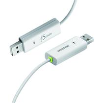 Cabo USB j5create JUC100 para compartilhamento de dados, teclado e mouse