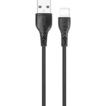 Cabo USB Letron Lightning 2.4A 1MT PT