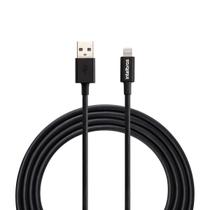 Cabo usb lightning 1.2m pvc preto eual12pp (apple) Cabo usb lightning 1.2m pvc preto eual12pp (apple)