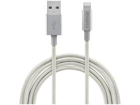 Cabo usb lightning 1.5m nylon branco eual15nb (apple) Cabo usb lightning 1.5m nylon branco eual15nb (apple)