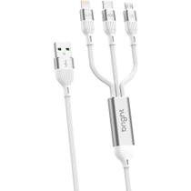 Cabo USB Lightning TIPO-C 3 em 1 Carregamento Rápido 66W Cabo USB Lightning TIPO-C 3 em 1 Carregamento Rápido 66W