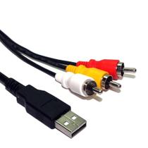 Cabo Usb Macho + 3 Rca 1,5 Metro - LELONG