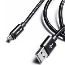 Cabo Usb Macho- Micro Usb 2.0 - 1 Metro Hayom - Cb1117 Preto Cabo Usb Macho- Micro Usb 2.0 - 1 Metro Hayom - Cb1117 Preto