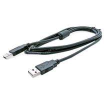Cabo USB Macho x Macho AM+AM de 1,5 Metros e Filtro contra Interferências Preto 03937 NT