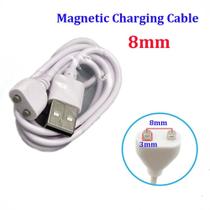 Cabo Usb Magnético 2 Polos 8mm Para Vibradores Massageador