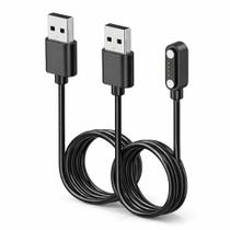 Cabo USB magnético para gravador de voz AI Hybran, kit com 2 unidades, 60 cm Cabo USB magnético para gravador de voz AI Hybran, kit com 2 unidades, 60 cm