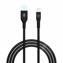 Cabo USB MFi para iPhone Strong Preto Lightning 1.2m