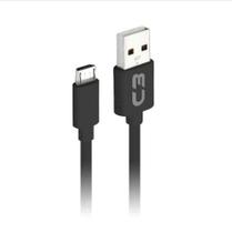 Cabo Usb Micro Usb 2 Metros CB-M20BK Preto - C3Plus - C3tech
