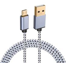 Cabo USB Micro USB A para Micro B Premium 2m 2 Metros - Bolaazul