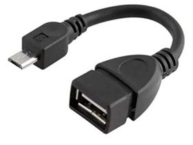 Cabo Usb Otg V8 para Usb Preto