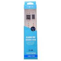 Cabo USB Ou Carregamento V8 Luzes Led 1 Metro Inova - FMSP Cabo USB Ou Carregamento V8 Luzes Led 1 Metro Inova - FMSP