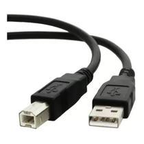 Cabo USB p/ Impresora 1.5M Microfins Preto