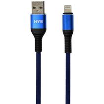 Cabo USB p/Lightning Hye HYE25BL 1.2M 3.1A Azul Cabo USB p/Lightning Hye HYE25BL 1.2M 3.1A Azul
