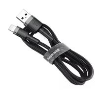 Cabo Usb P/ Lightning iPho ne Baseus Cafule 1.5a 2m Cor Preto