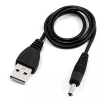 Cabo usb p4 pino 5.5 força conector kit 5 peças fonte