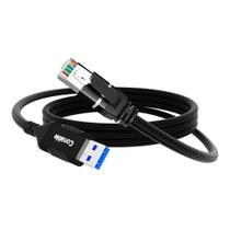 Cabo USB para Ethernet que permite USB 3.0 tipo A de 30 cm para RJ45 Cabo USB para Ethernet que permite USB 3.0 tipo A de 30 cm para RJ45