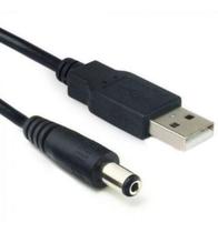 Cabo Usb Para Fonte Conector P4 Pino 5.5 Força Tablet 70cm Cabo Usb Para Fonte Conector P4 Pino 5.5 Força Tablet 70cm