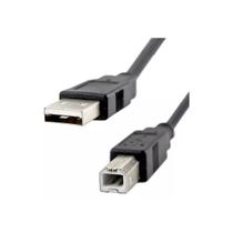 Cabo Usb Para Impressora 10 Metros Am bm Universal Preto - MD9