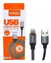 Cabo Usb Para Ios Longo 2 Metros Carrega Rápido Resistente Cabo Usb Para Ios Longo 2 Metros Carrega Rápido Resistente