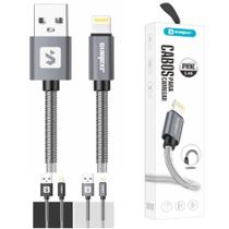 Cabo Usb para iOs Ponta 90Acabamento Emborrachado Sumexr - SX-B19-I6