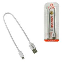 Cabo USB para Lightning 4.8A 30cm EL-3128-5G Eletromex