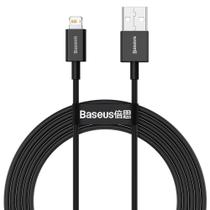 Cabo USB Para Lightning Rápido Baseus Resistente 1m Cabo USB Para Lightning Rápido Baseus Resistente 1m
