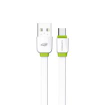 Cabo USB Para Micro USB 2,0A 1 m CB-100WH Branco C3Tech