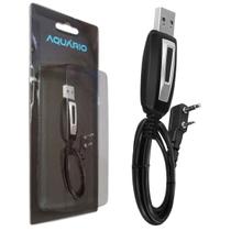 Cabo USB para Programar Rádios Comunicadores Aquário Baofeng