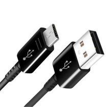 Cabo Usb Para Samsung Compatível Com Galaxy 85Cm Micro Usb V8 Preto J2 J3 J4 J5 J7 J8 Prime
