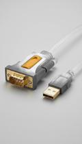 Cabo USB para Serial RS232 DB9 Macho 1m Cabo USB para Serial RS232 DB9 Macho 1m