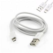 Cabo USB Para Smartphone 2 Metros Branco Comp