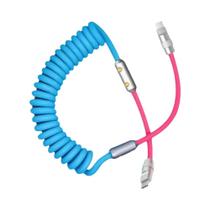 Cabo USB Para Tipo-C De 120W Com Carregamento Rápido De 1,8M Para Xiaomi, Huawei E Samsung
