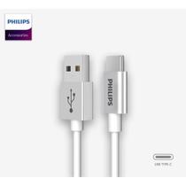 Cabo usb para tipo-c philips dlc2528m branco