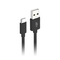 Cabo USB Para USB C 1 metro 3A CB-C10BK Carregamento Rápido - C3Tech