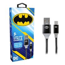 Cabo USB para USB-C - 2.0 - 1,5m DC Mobile - Batman 1 UN 5+ Cabo USB para USB-C - 2.0 - 1,5m DC Mobile - Batman 1 UN 5+