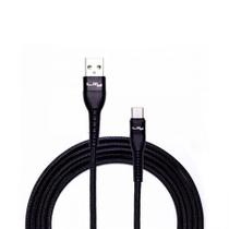 Cabo USB para USB-C nylon Preto 2m 60W C11P - Lity