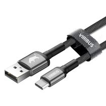 Cabo Usb Premium Tipo-C Android Reforçado 1,5M Viribus Cabo Usb Premium Tipo-C Android Reforçado 1,5M Viribus