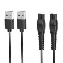 Cabo USB Qjin para Philips Norelco All-in-One 3000 5000 7000 9000, Multigroom, aparador de barba e aparador corporal, cabo de carregamento USB compatível com MG3919 MG3939 MG5970 MG7970 BG5495 BG7480 BT5785 Cabo USB Qjin para Philips Norelco All-in-One 3000 5000 7000 9000, Multigroom, aparador de barba e aparador corporal, cabo de carregamento USB compatível com MG3919 MG3939 MG5970 MG7970 BG5495 BG7480 BT5785