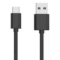Cabo Usb Rápido Preto Compatível Com Moto G84