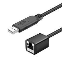 Cabo USB RS485 para RJ45 fêmea GXMRHWY 1 m FTDI Cabo USB RS485 para RJ45 fêmea GXMRHWY 1 m FTDI