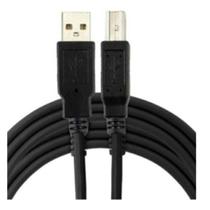 Cabo USB Tipo B 1,8 a 5 Metros Impressora Scanner Interface de áudio Bateria Eletrônica Teclado Piano
