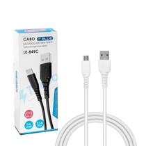 Cabo USB Tipo C, 1 Metro, Cabo De Carga rapida, Para Carregamento Rápido, Compátivel com Android