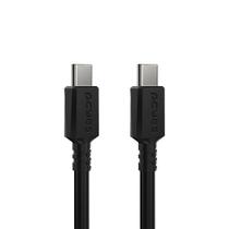 Cabo USB TIPO-C 3.1 P/ USB TIPO-C 3.1 - Preto - 2 Metros - PUCP2P Cabo USB TIPO-C 3.1 P/ USB TIPO-C 3.1 - Preto - 2 Metros - PUCP2P