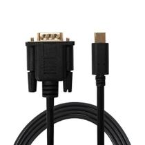 Cabo usb tipo-c 3.1p/ vga 15 pinos 1,80m