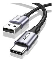 Cabo Usb Tipo C 3a - 1,5m Ugreen