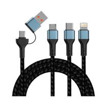 Cabo USB Tipo C 4 Em 1 De 240W Para iPhone 14 pro Max, Samsung, Xiaomi, Huawei, Carregamento Rápido, Cabo USB Tipo C 4 Em 1 De 240W Para iPhone 14 pro Max, Samsung, Xiaomi, Huawei, Carregamento Rápido,