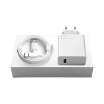 Cabo USB Tipo C 6A 67W - Carregamento Ultra Rápido para Xiaomi 11, 12, 13T, Redmi Note 10, 11T e 12T