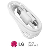 Cabo USB Tipo C Branco 1 Metro Celular LG G5 SE, LG 360 CAM, LG V35 ThinQ, LG G6