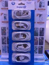 Cabo USB tipo C branco