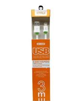 Cabo USB Tipo C - Carga rápida KD-330C 3 metros Branco
